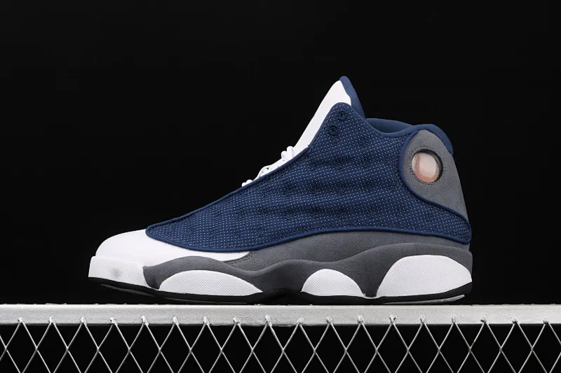 All categories Air Jordan Jordan series basketball shoes Air Jordan 13 J version Air Jordan 13 Flint GIGI AJ13 Joe 13 3M reflective navy blue 414571-404